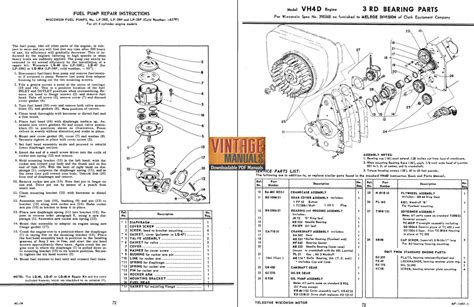 v4hd compression test|Wisconsin VH4D Engine Service Manual .